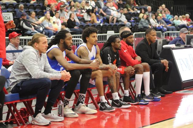 Watching from the bench
