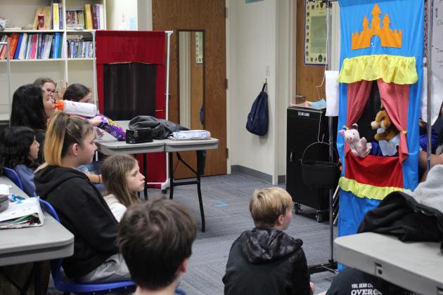 Reda Marcussen's Drama class.