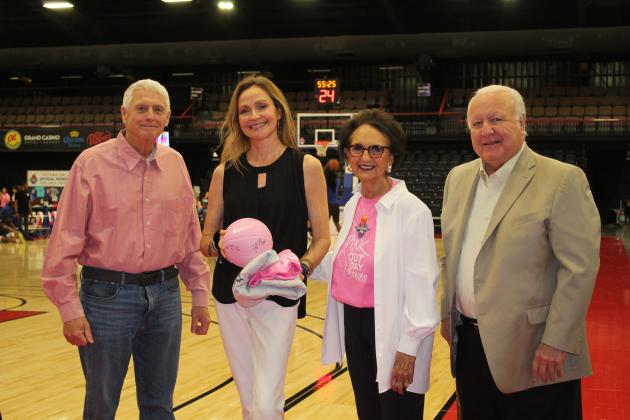 Ed Bolt, Stacey Taylor, Linda Capps, "Rocky" Barrett