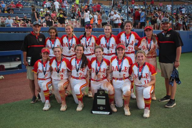Dale Lady Pirates Are Class 4A Slow-Pitch Runners-Up