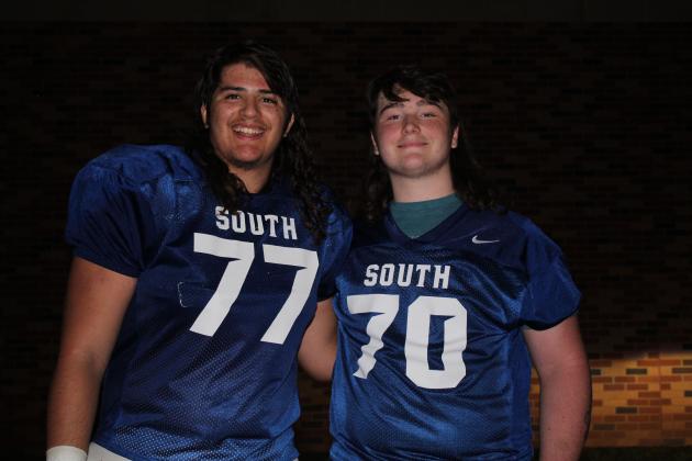 Bethel graduates Dominick Contreras and Michael Parsons were on the South Team, which won 26-6, during the Second Annual CPN All-Star Bowl at OBU on June 3. Organized by the Bethel Quarterback Club, the event invited 65 recent graduates from all over the state.