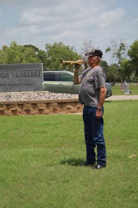 Bugler Sgt. Rick Lam, Sr.