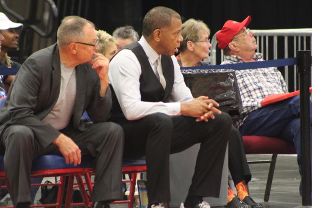Assistant Coach Brad Walck &amp; Head Coach Derrick Rowland