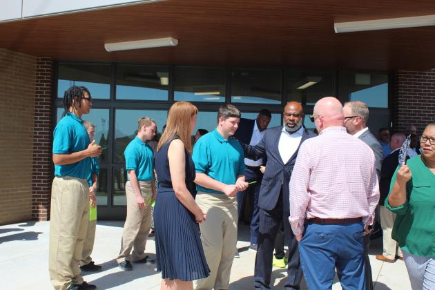 Superintendent Darryl Fields directs.