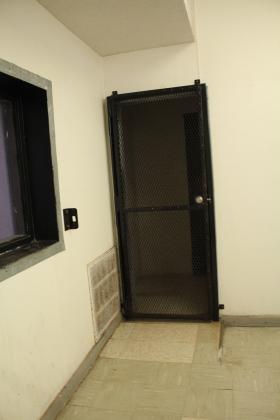 Shower Entrance in Old Cottage