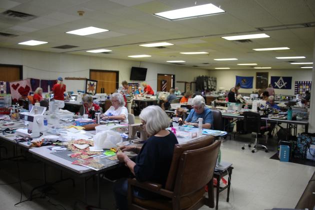 Shawnee's Spinning Spools Quilt Guild Quilt Camp