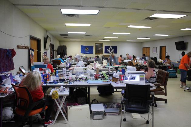 Shawnee's Spinning Spools Quilt Guild Quilt Camp
