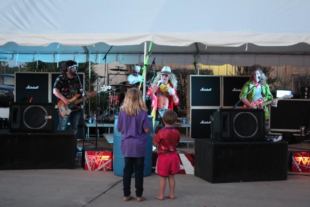 Next Halen performs.