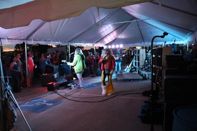Next Halen performs.