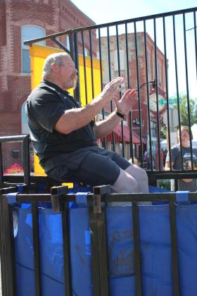 Frontier Days Dunking Booth