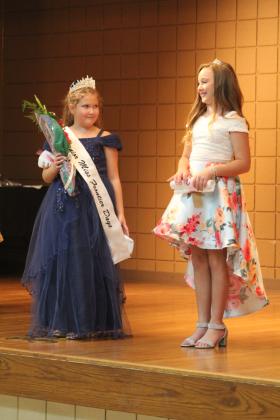 Junior Miss Frontier Days Callie Mae Hart &amp; Junior Miss Runner-Up Elyssa Elliott