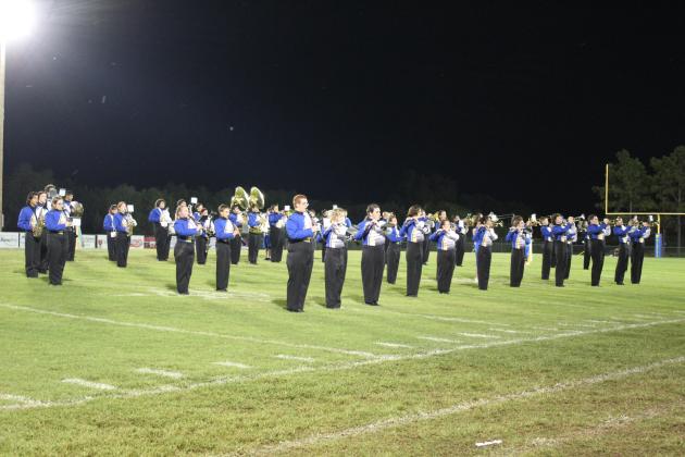 The Pride of Bethel Marching Band performs "This is Berk" from the movie, "How to Train Your Dragon," during halftime of the season opening Bethel home game on Sept. 2. Countywide &amp; Sun/Natasha Dunagan