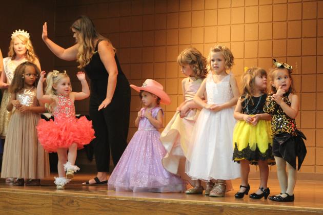 Tots waiting to be crowned.
