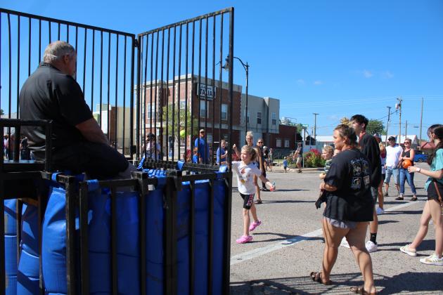 Frontier Days Dunking Booth