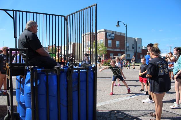 Frontier Days Dunking Booth
