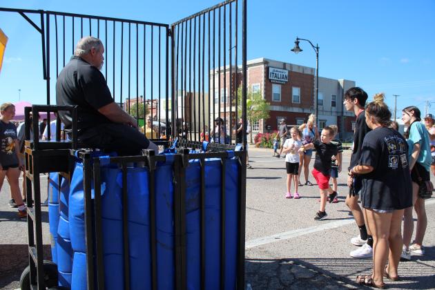 Frontier Days Dunking Booth