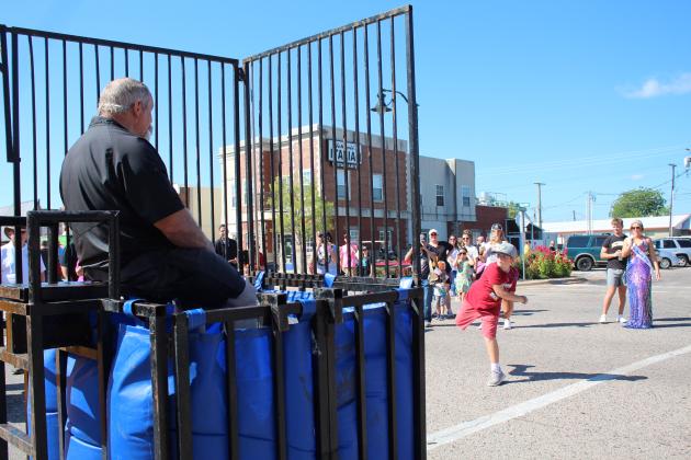 Frontier Days Dunking Booth