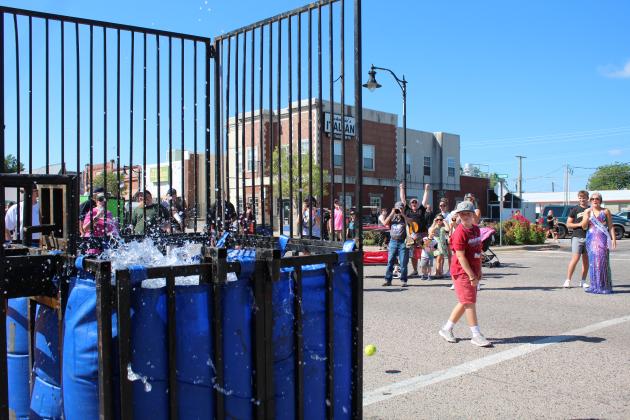 Frontier Days Dunking Booth