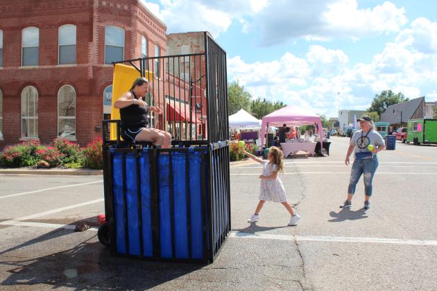 Frontier Days Dunking Booth
