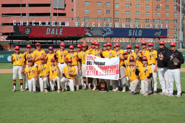 Class A State Fall Baseball Champions Dale Pirates