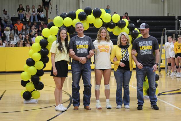 Tecumseh Volleyball Senior Night