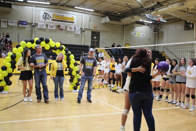 Tecumseh Volleyball Senior Night