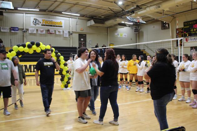 Tecumseh Volleyball Senior Night