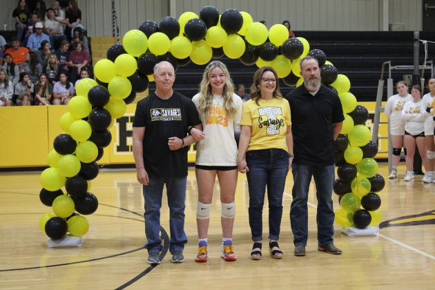 Tecumseh Volleyball Senior Night