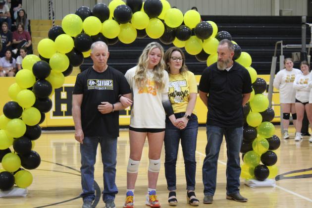 Tecumseh Volleyball Senior Night