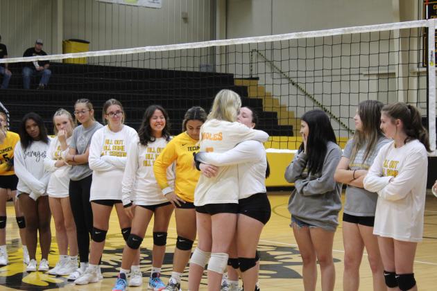 Tecumseh Volleyball Senior Night