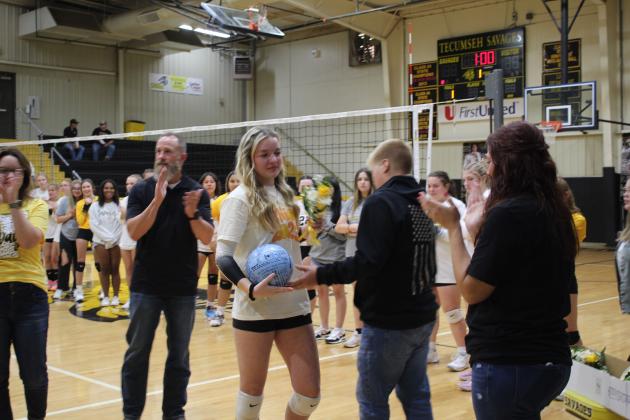 Tecumseh Volleyball Senior Night