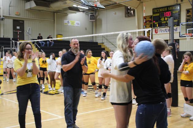 Tecumseh Volleyball Senior Night