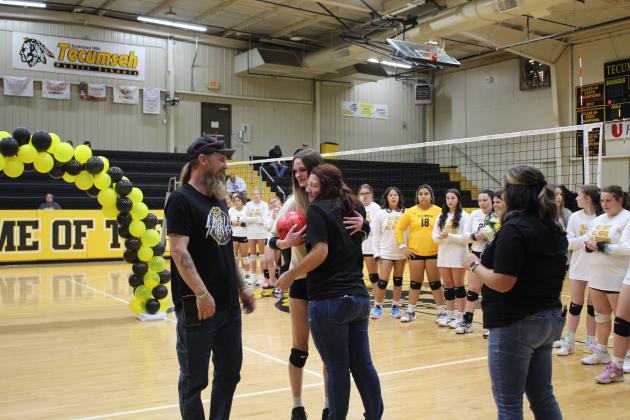 Tecumseh Volleyball Senior Night
