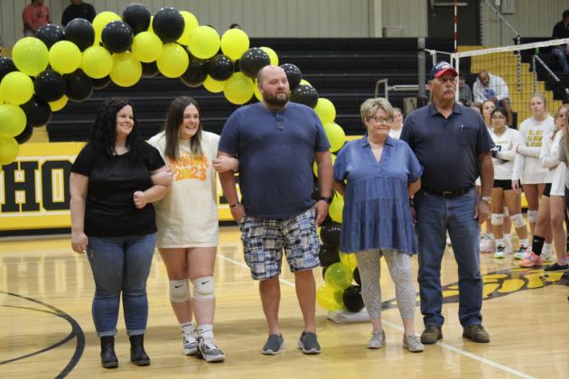 Tecumseh Volleyball Senior Night