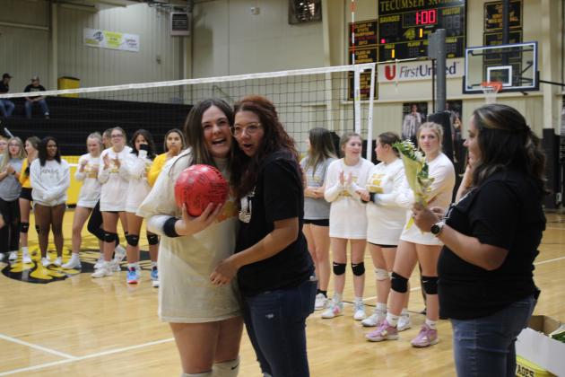 Tecumseh Volleyball Senior Night