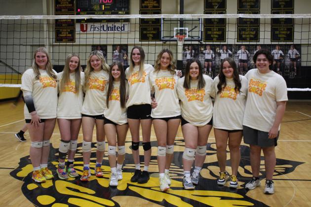 Tecumseh Volleyball Senior Night