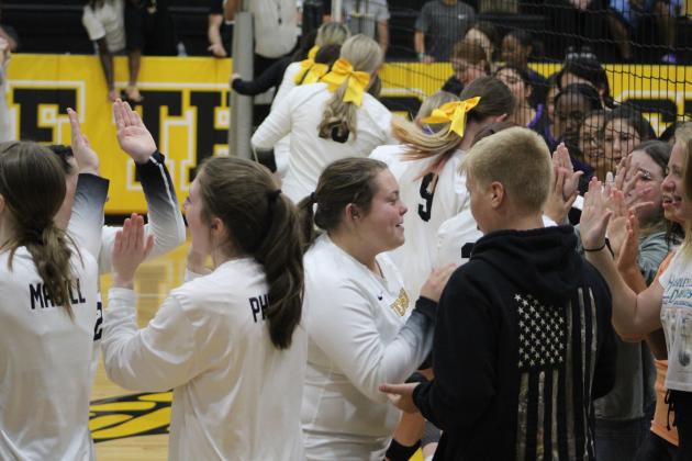 Tecumseh Volleyball Senior Night