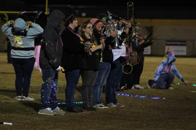 Tecumseh Savage Pride Band Light Show