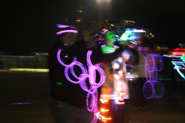 Tecumseh Savage Pride Band Light Show