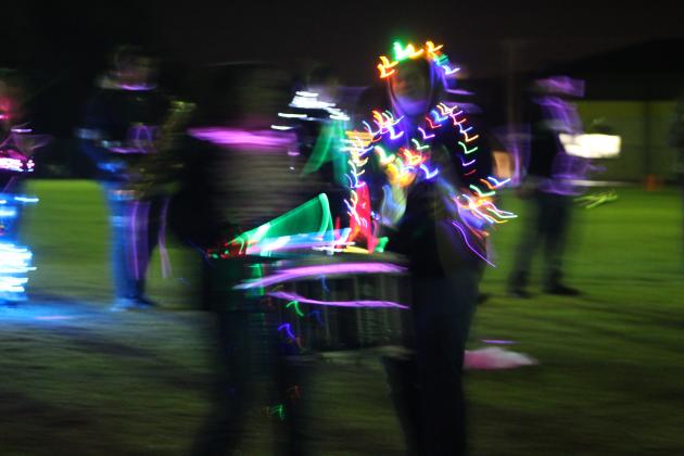 Tecumseh Savage Pride Band Light Show