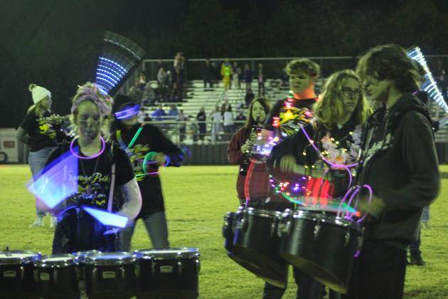 Tecumseh Savage Pride Band Light Show