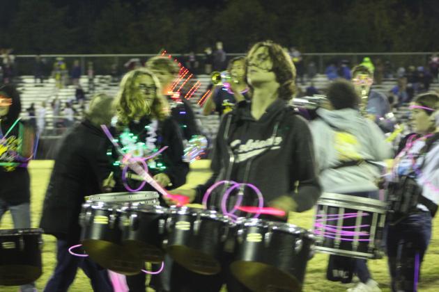 Tecumseh Savage Pride Band Light Show