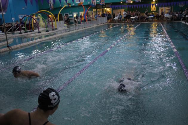 Shawnee vs. Moore Schools Swim Meet