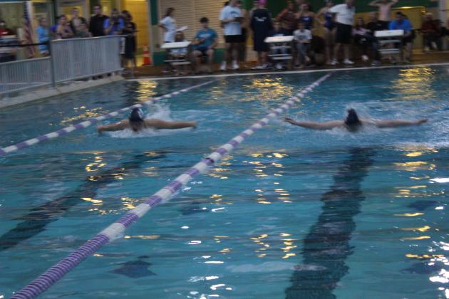 Shawnee vs. Moore Schools Swim Meet