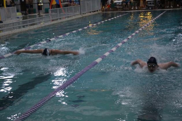 Shawnee vs. Moore Schools Swim Meet