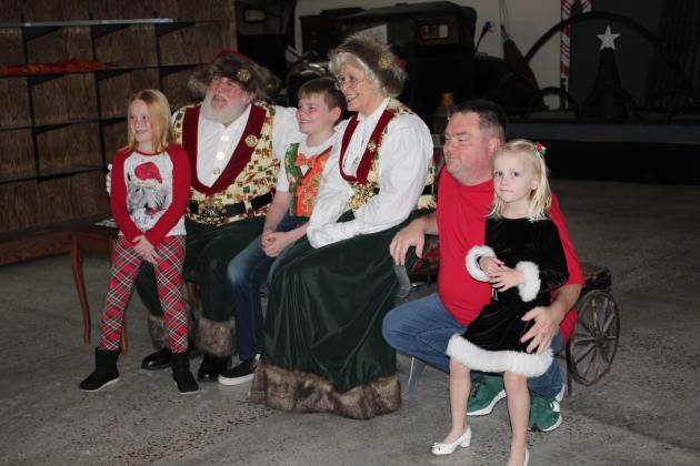 Santa &amp; Mrs. Claus Visit History Museum