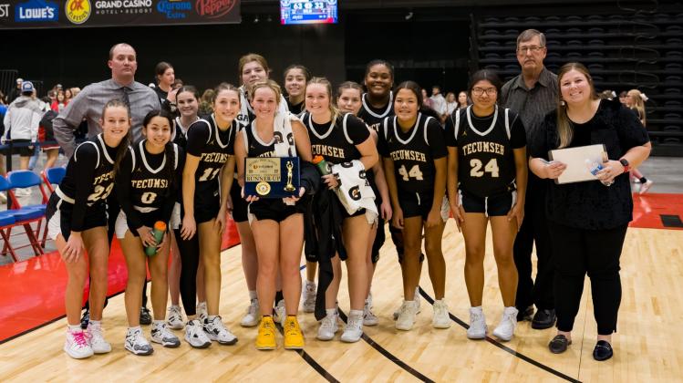 The Lady Savages got Runner-Up for the girls bracket of the Bethel First United Basketball Classic. Photo provided.