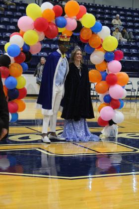 Shawnee seniors Kelon Chandler and Anna Jordan - both representing tennis - were crowned Spring Homecoming King and Queen before the Lady Wolves home basketball game with Harding Charter on Jan. 10. The theme was "Highway to Homecoming." Countywide &amp; Sun/Natasha Dunagan