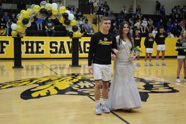 Tecumseh Homecoming Court