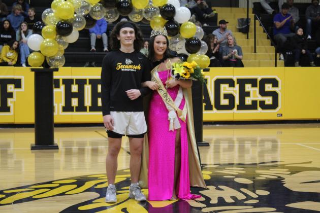 Tecumseh Homecoming Court